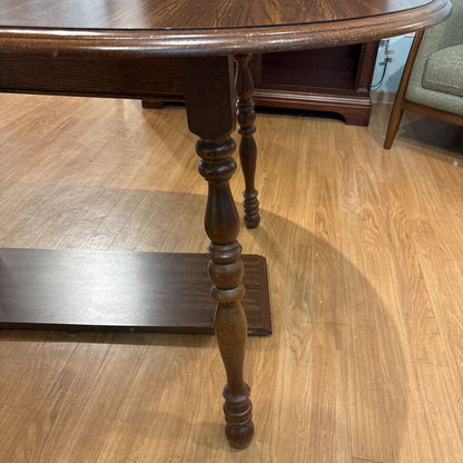 Vintage Oval Expanding Dining Table