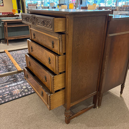 5 Drawer Vintage Chest