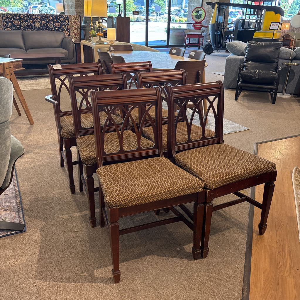 Vintage Upholstered Dining Chair (SET OF 6)