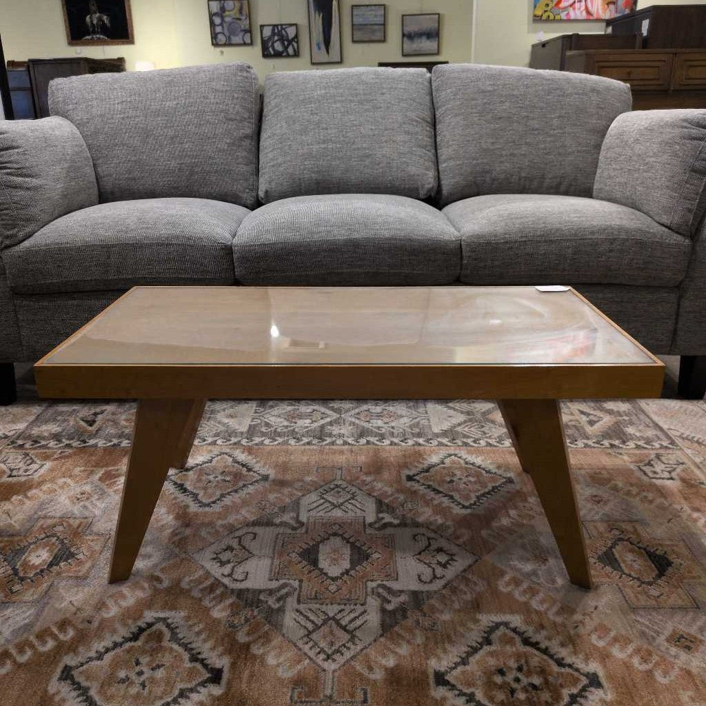 Glass Top Coffee Table