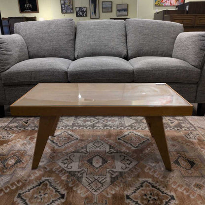 Glass Top Coffee Table