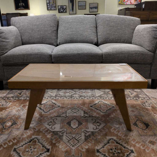 Glass Top Coffee Table C COFFEE TABLES