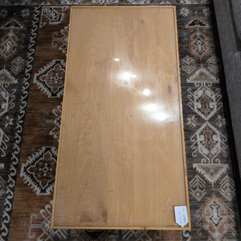 Glass Top Coffee Table