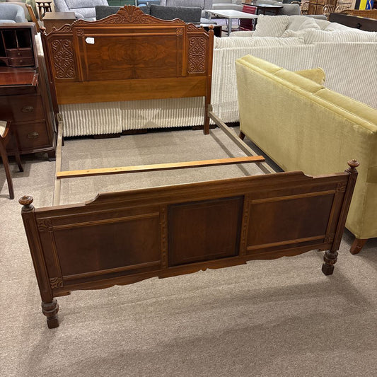 Vintage Full Size Ornate Bed Frame