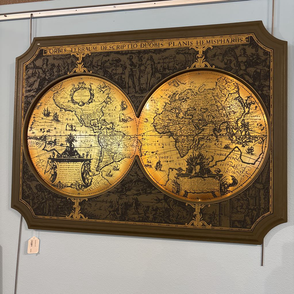 World Map Art