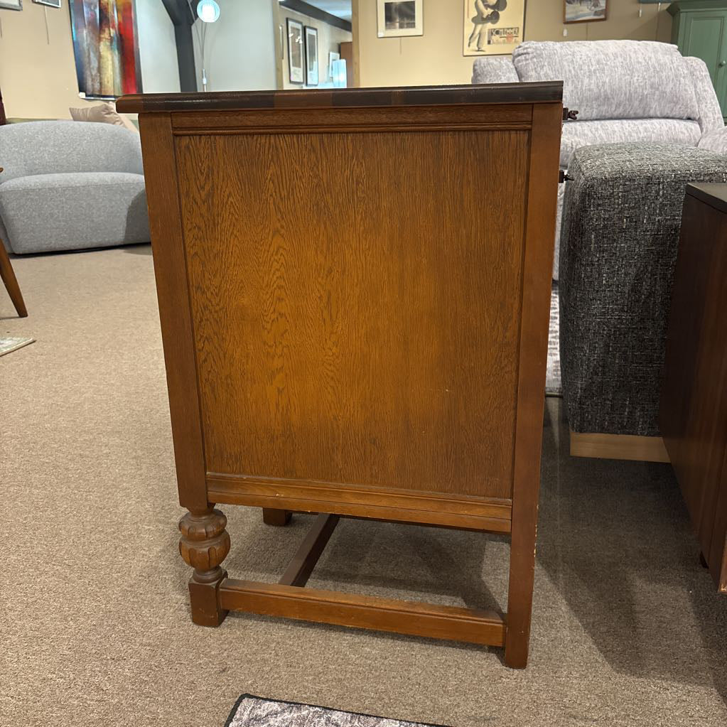 Ornate Vintage 6 Drawer Desk