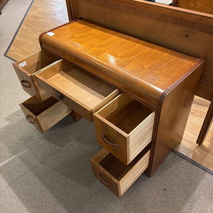 Waterfall 5 Drawer Desk
