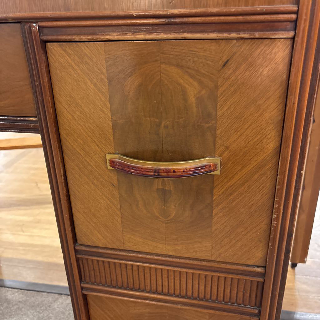 Waterfall 5 Drawer Desk