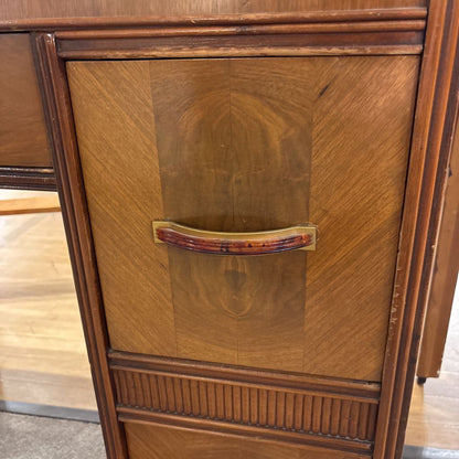 Waterfall 5 Drawer Desk