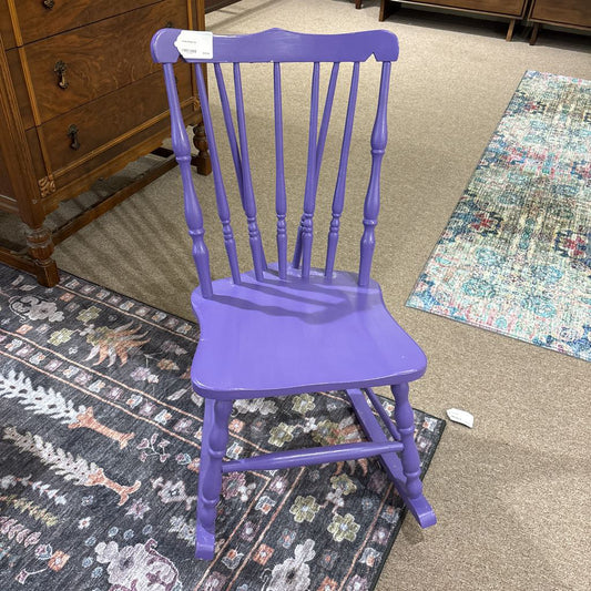 Purple Rocker C DINING CHAIRS
