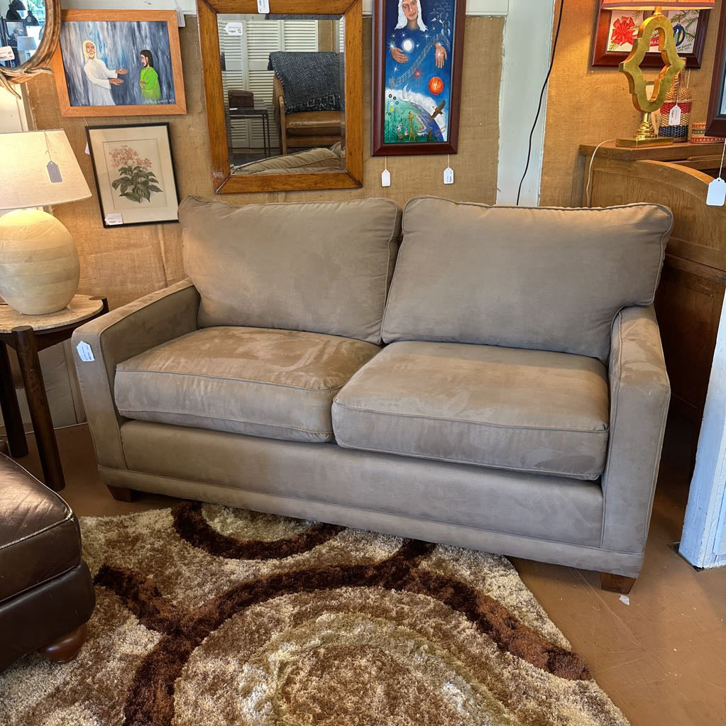 Beige La-Z-Boy Apartment Sofa