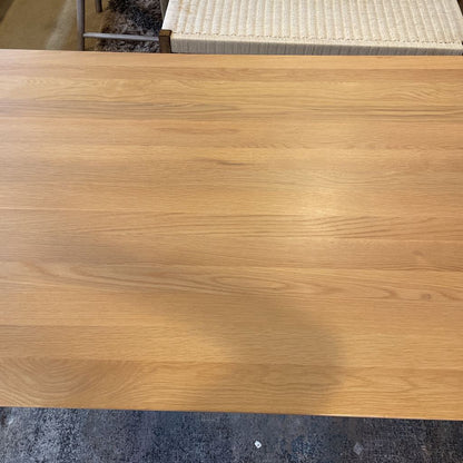 Extendable Blonde Oak Dining Table