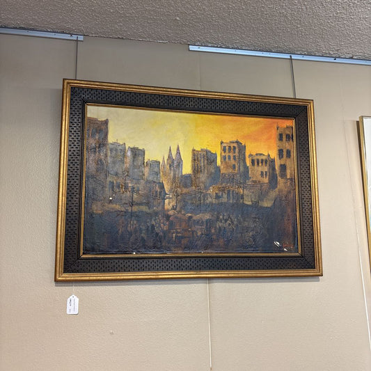 Vintage Swedish Oil Painting ART