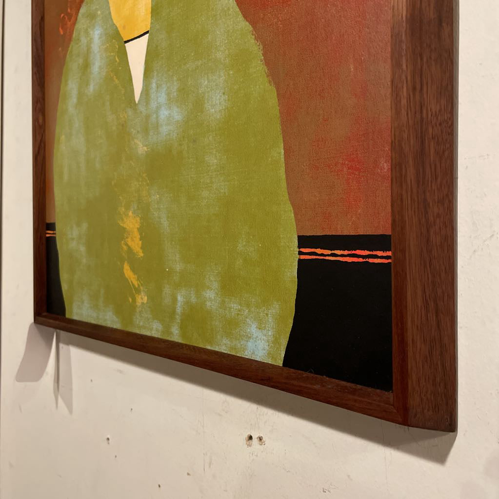 Klee Green Lady Print