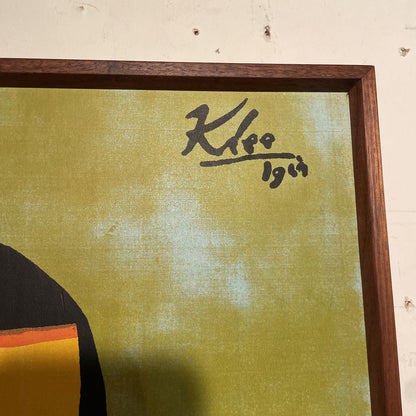 Klee Green Lady Print