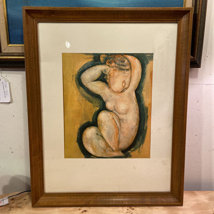 Pensive Nude Art