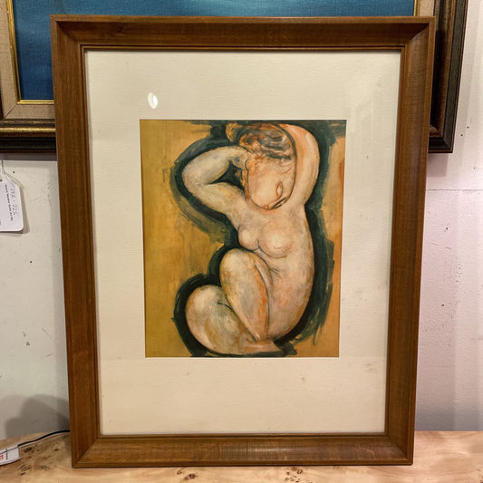 Pensive Nude Art