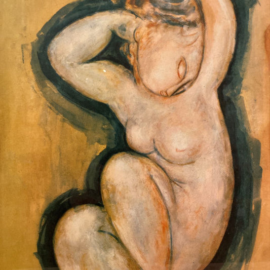 Pensive Nude Art