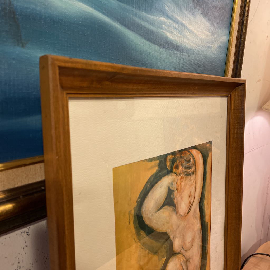 Pensive Nude Art