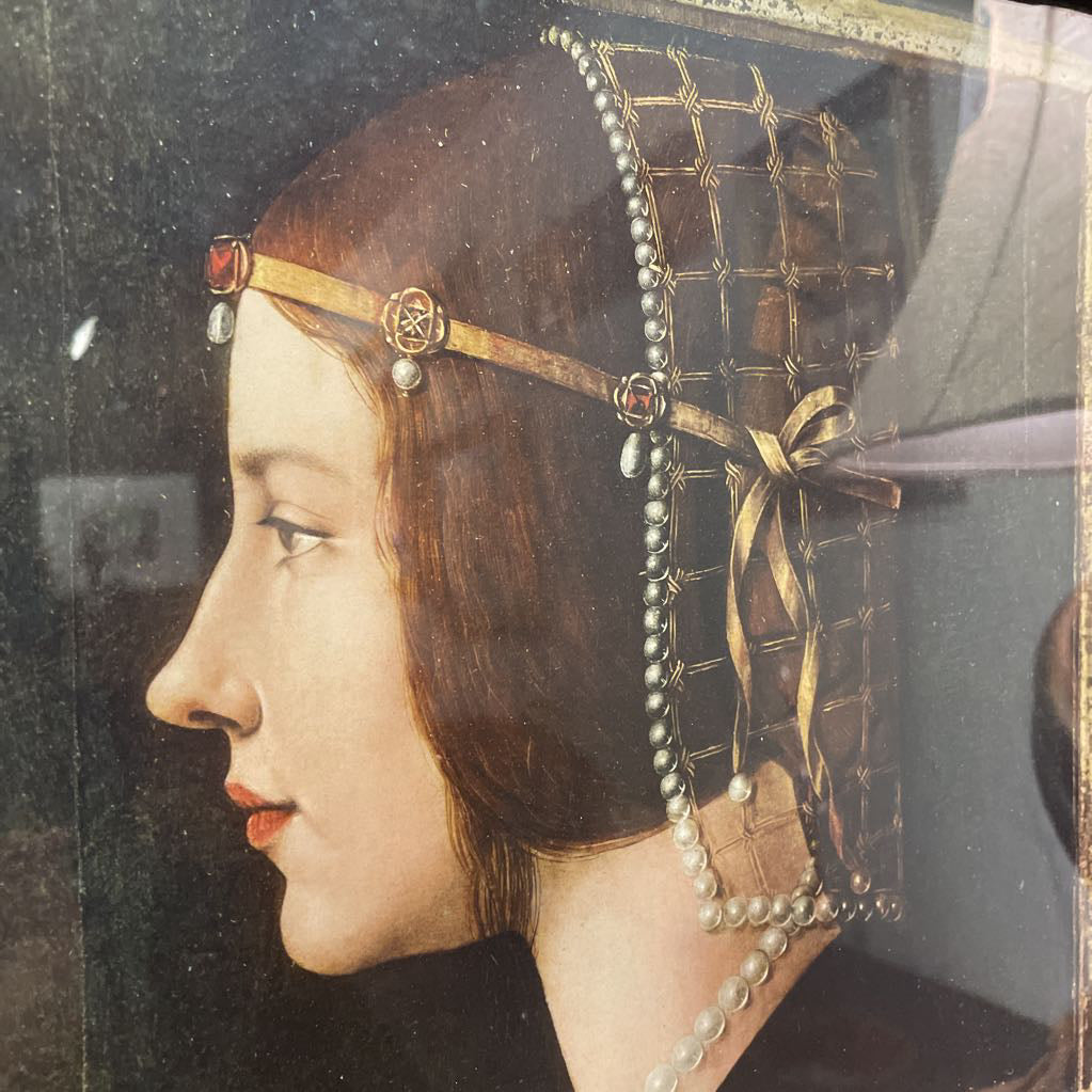 Print of Ambroglio de Predis Portrait of a Lady