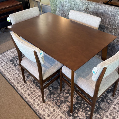 Maghrib Walnut Rectangle Dining Table C DINING TABLES