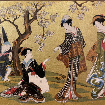 Framed Geishas & Mini Kimono