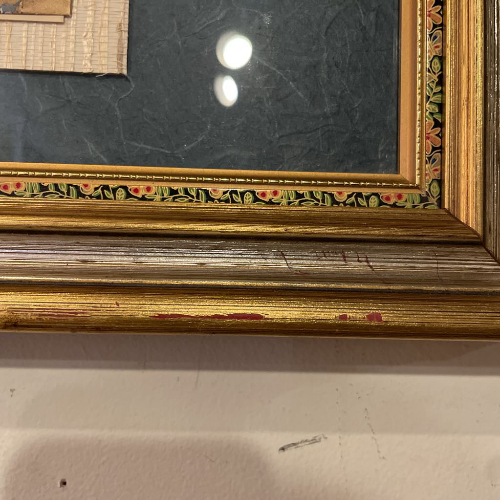 Framed Geishas & Mini Kimono