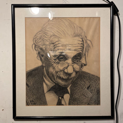 Pencil Portrait of Albert Einstein
