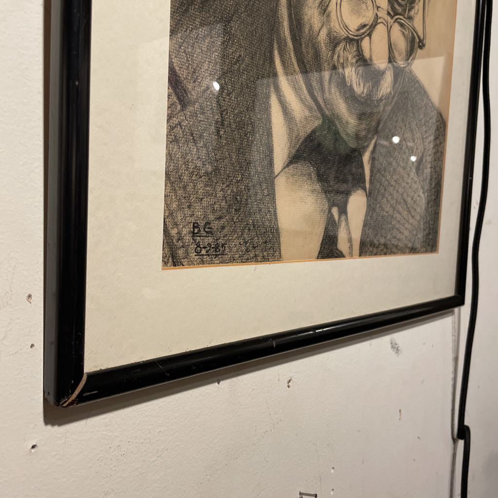 Pencil Portrait of Albert Einstein