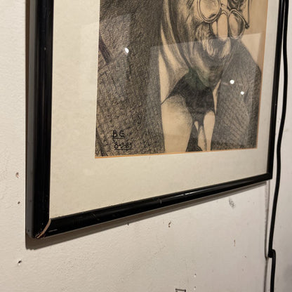 Pencil Portrait of Albert Einstein