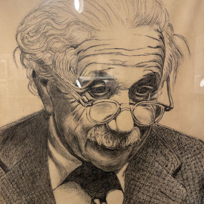 Pencil Portrait of Albert Einstein
