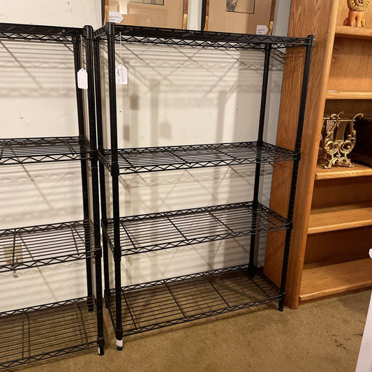 Black Wire Frame Open Shelving C BOOKSHELVES