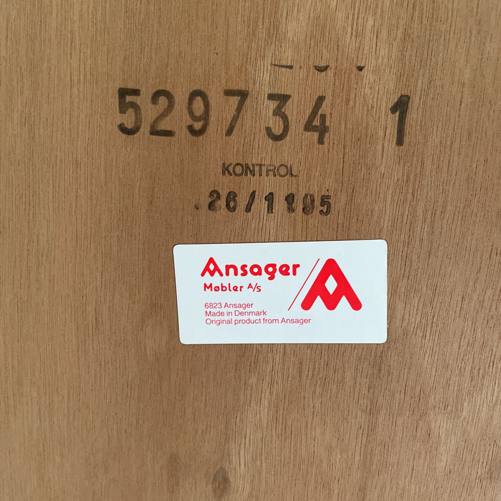 Ansager Mobler Extendable Danish Teak MC Table