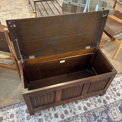 Vintage Wood Trunk