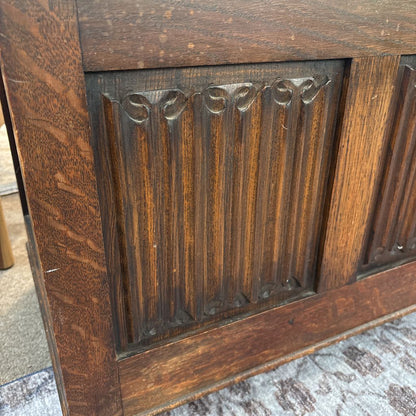 Vintage Wood Trunk