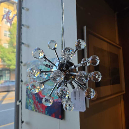 Crystal Ball Sputnik Chandelier