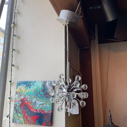 Crystal Ball Sputnik Chandelier