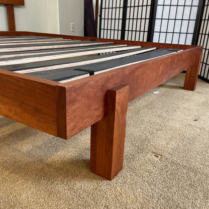 Vermont Designs Walnut Queen Bed Frame