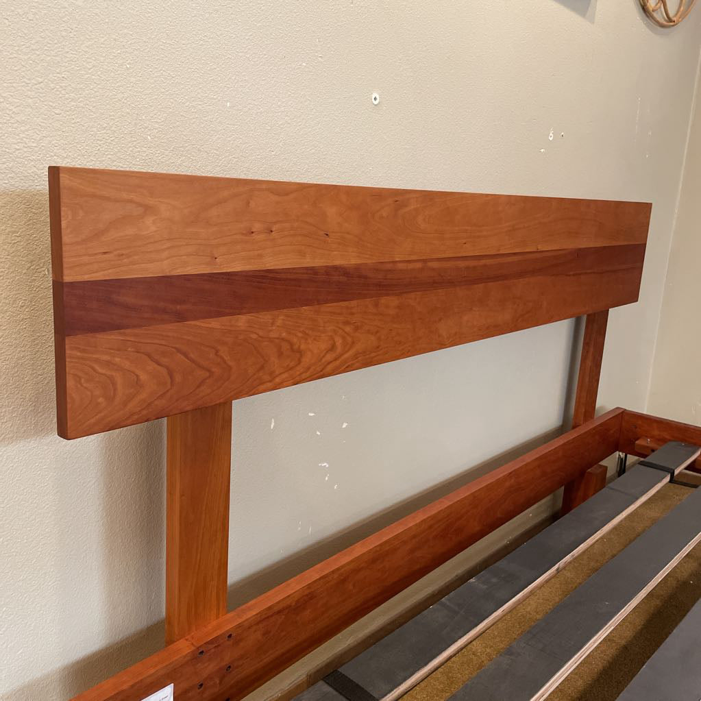 Vermont Designs Walnut Queen Bed Frame
