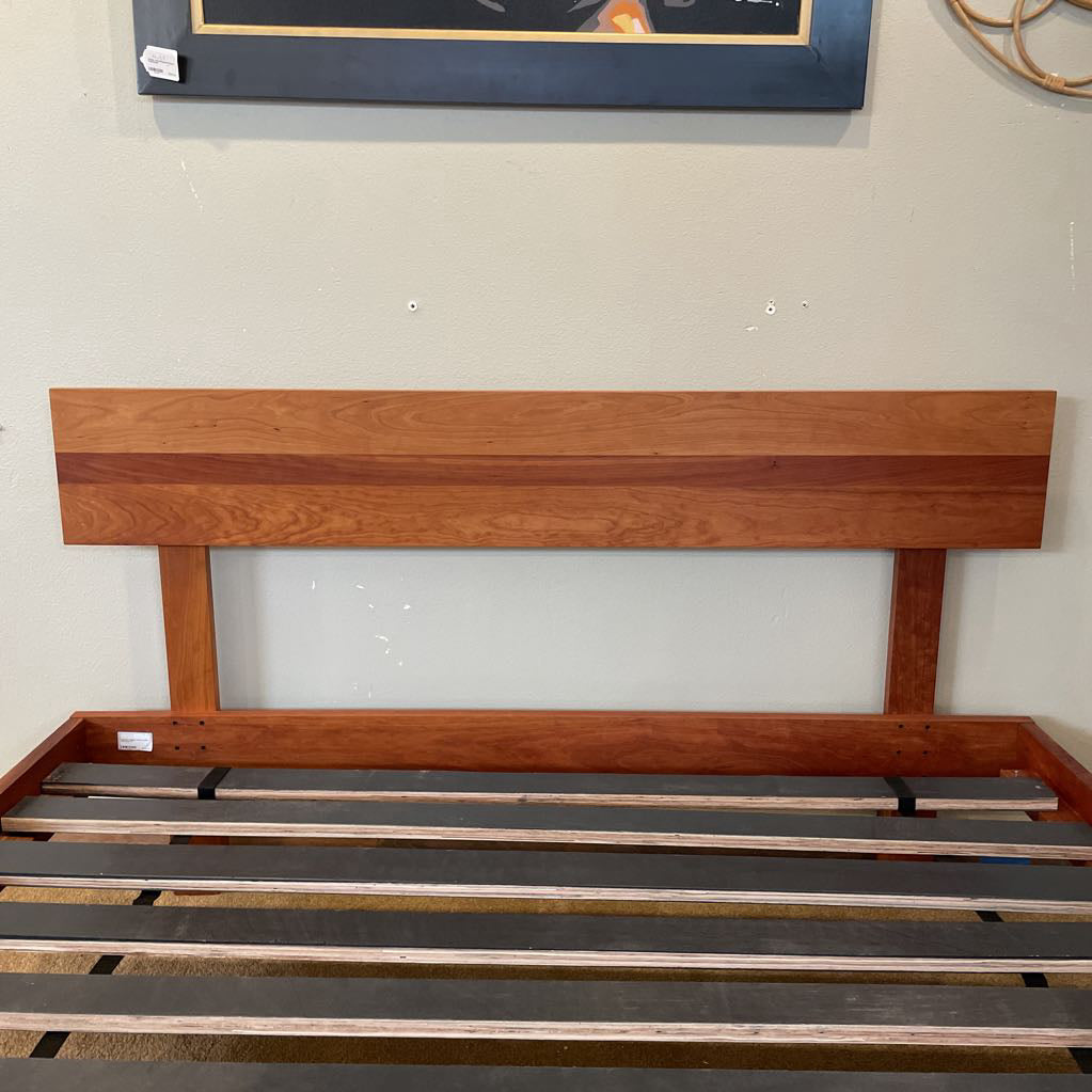 Vermont Designs Walnut Queen Bed Frame