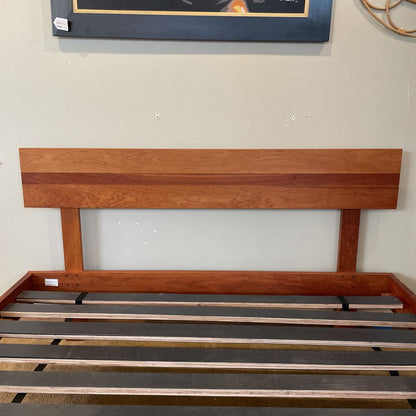 Vermont Designs Walnut Queen Bed Frame
