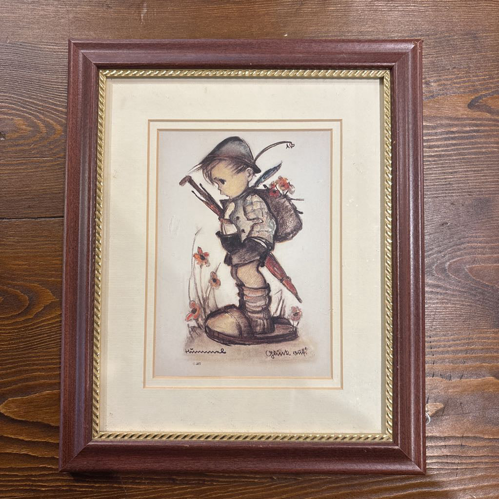 Small Boy in Big Shoes Art
