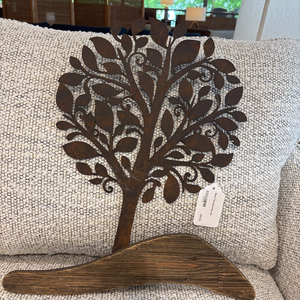 Metal Tree Decoration