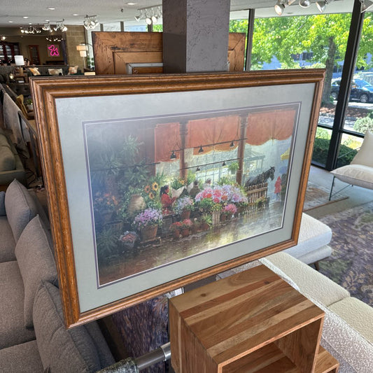 Pike Place Market Flower Shop Art ART