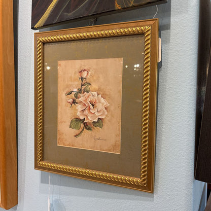 Signed Flower Art