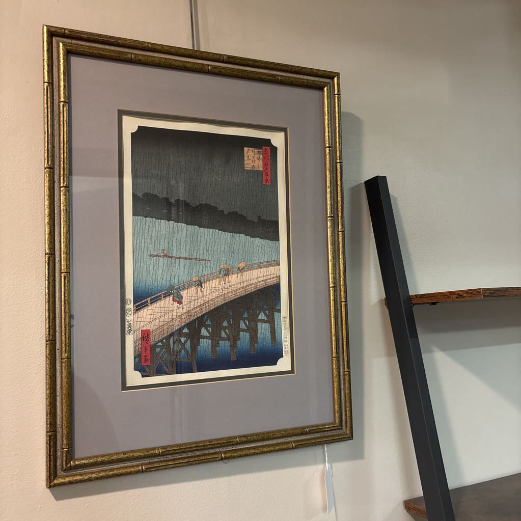 Ornate Art w/Gold Frame ART