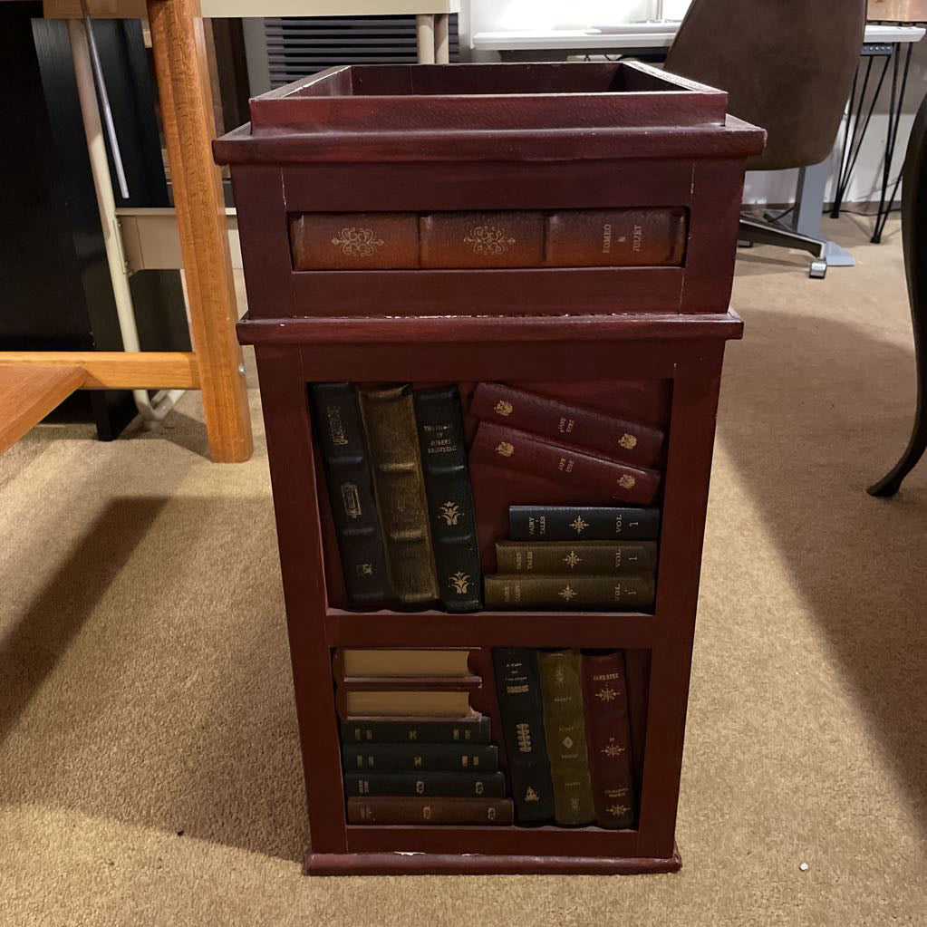 Storybook Stylized Open Top Bin