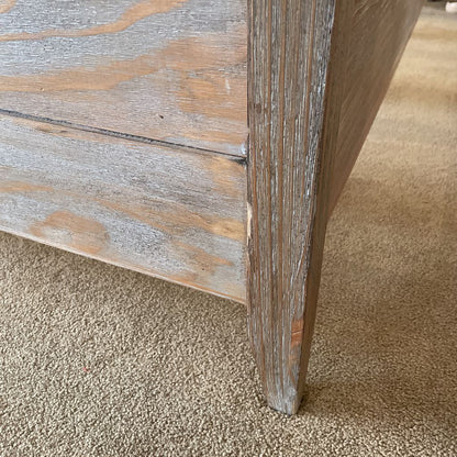 Grey Wood Trim King with Grey Upholstered Bed Frame C BED FRAMES