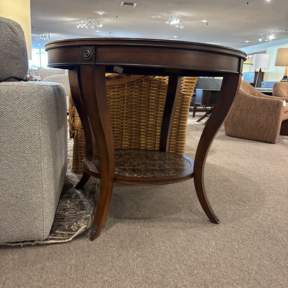 Granite Top End Table