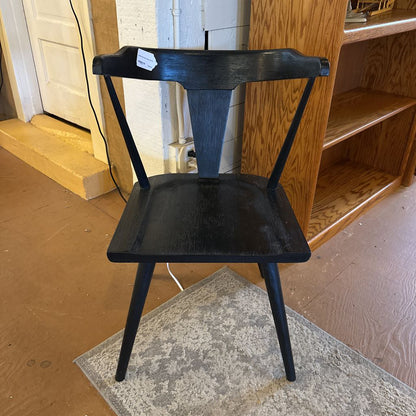 Black Pottery Barn Dining Chair